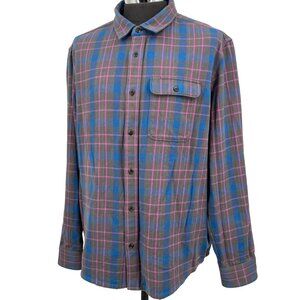 Outerknown‎ 100% Organic Cotton Plaid Shacket Blanket Shirt Size XXL